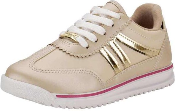 Imagem principal Tênis Infantil Molekinha 2583203 - Bege/Ouro MOLEKINHA