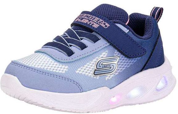 Tênis Infantil S Ligths Sola Glow Ombre Deluxe Skechers 303714n - Azul