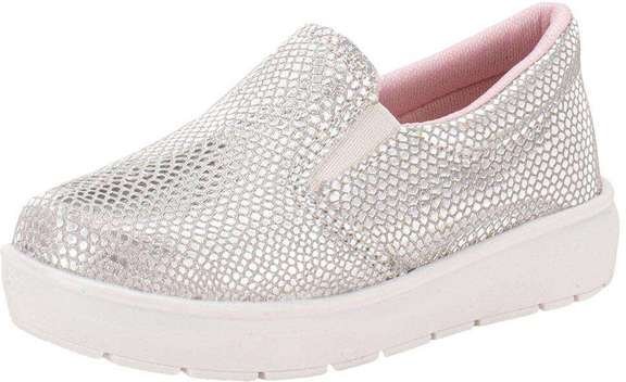 Imagem principal Tênis Infantil Slip On Bella Ninna 80042 - Prata Bella Ninna