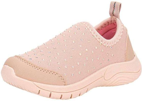 Tênis Infantil Slip On Lily Kids 19049 Salmão