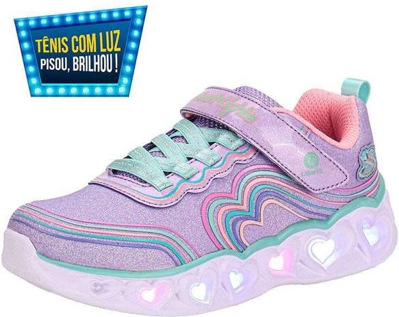 Imagem principal Tênis Infantil Unicorn Dreams Wishful Magic Ligths Skechers Lilás Skechers