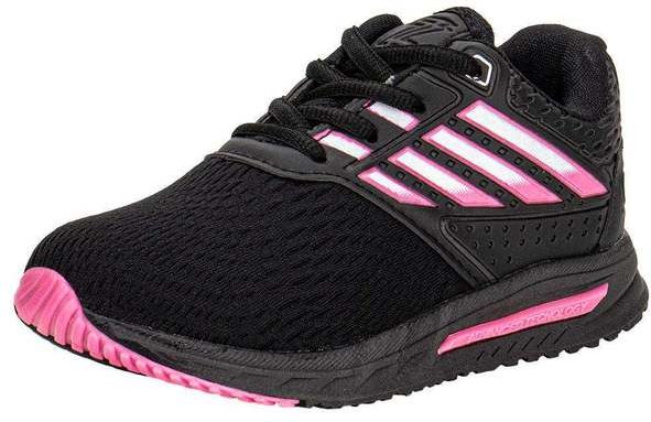 Tênis Infantil Zeuz 99rx-I - Preto/Rosa