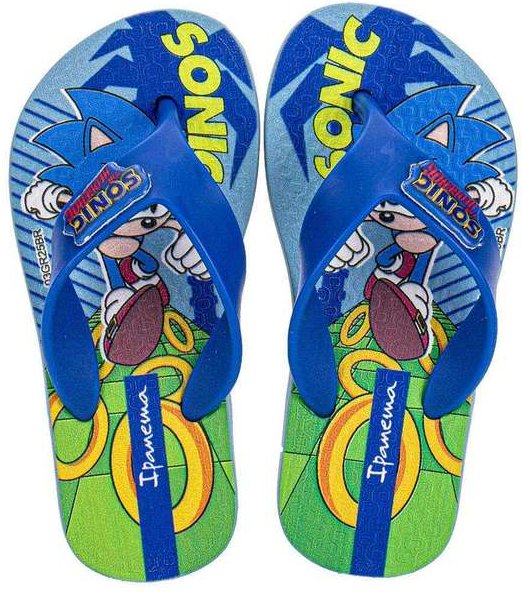 Imagem principal Chinelo Infantil Sonic Play Ipanema 27279 Azul 01 Ipanema