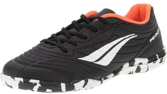 Chuteira Infantil Futsal Matis Xxi Penalty - 126241 - Preto