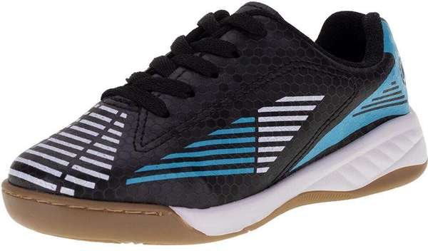 Imagem principal Chuteira Infantil Indoor Molekinho 2856103 - Preto/Azul MOLEKINHO