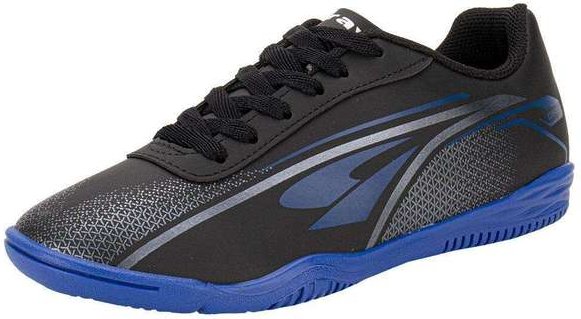 Chuteira Infantil Indoor Spedy Dray 303 - Preto/Azul