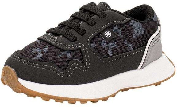 Imagem principal Tênis Infantil Baby Molekinho 2638104 - Preto/Cinza MOLEKINHO