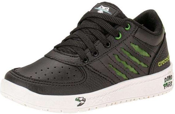 Tênis Infantil Crocodino Vissi Crt306 - Preto/Verde