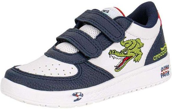 Imagem principal Tênis Infantil Crocodino Vissi Crv302 Branco/Azul Vissi