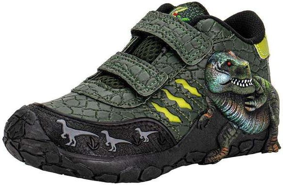 Tênis Infantil Dino Park Vissi Ds136 - Verde/Preto