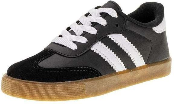 Imagem principal Tênis Infantil Fiocco Ba1105 - Preto/Branco Fiocco
