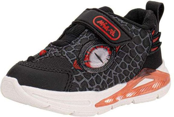 Imagem principal Tênis Infantil Led Minipé Mp2418 - Preto/Vermelho Minipé