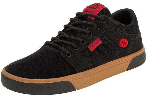 Tênis Infantil Masculino Plazza Ollie - 400 - Preto/Vermelho