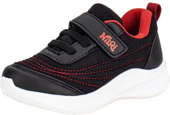 Imagem principal Tênis Infantil Nilqi 23301 Preto/Vermelho Nilqi