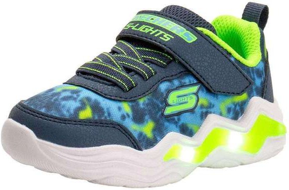 Tênis Infantil S Ligths Erupters Iv Rolden Skechers 400124 - Azul/Verde