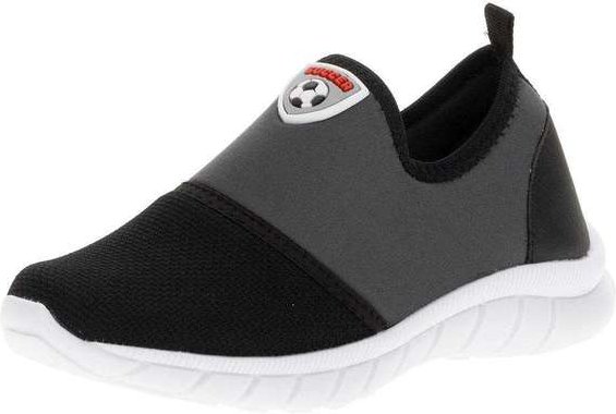 Imagem principal Tênis Infantil Slip On Kids Top - 275 - Cinza/Preto Kids top