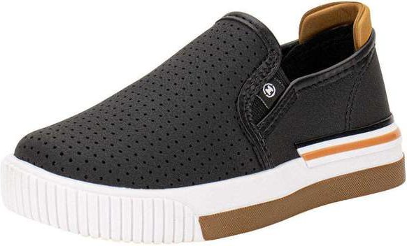 Imagem principal Tênis Infantil Slip On Molekinho 2615100 - Preto/Bege MOLEKINHO