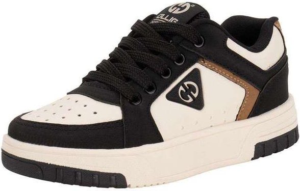 Imagem principal Tênis Infantil Volt 2 Ollie 401 - Bege/Preto Ollie