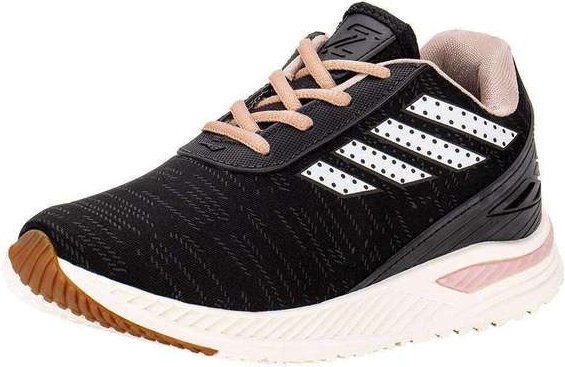 Imagem principal Tênis Infantil Zeuz 92kx - Preto/Rosa 01 Zeuz