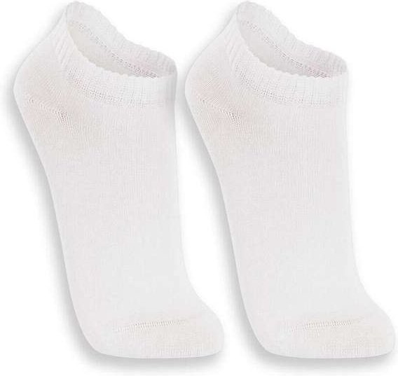 Kit 2 pares de Meias Cano Curto Lupo 4572-088 0900-Branco