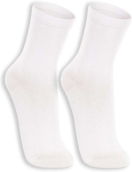 Kit 2 pares de Meias Cano Longo Lupo 4575-088 0900-Branco