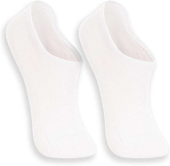 Imagem principal Kit 2 pares de Meias Invisível Lupo 4270-088 0900-Branco Lupo