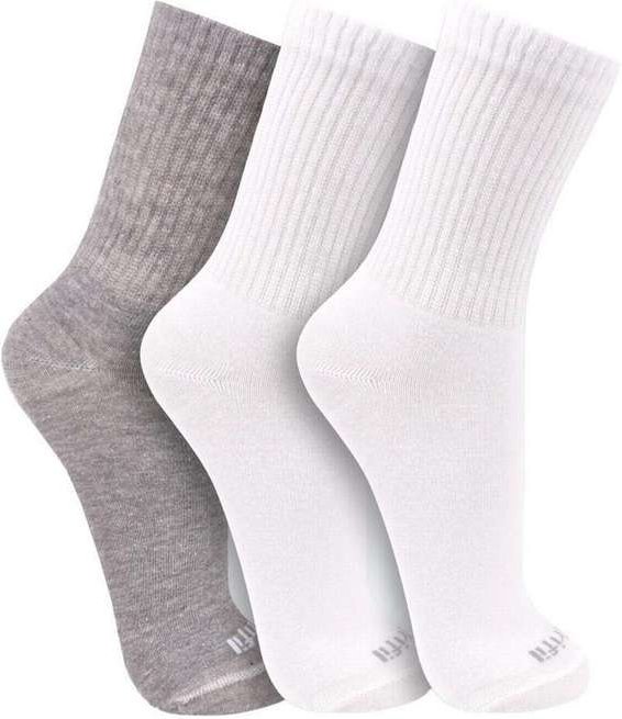 Kit 3 pares de Meias Cano Médio Trifil 8012 0902-Mescla-Branco