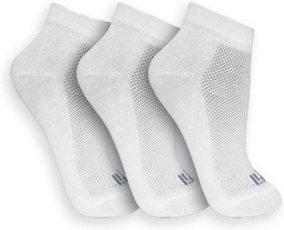 Kit 3 pares de Meias Esportiva Cano Curto Trifil 8014 0900-Branco