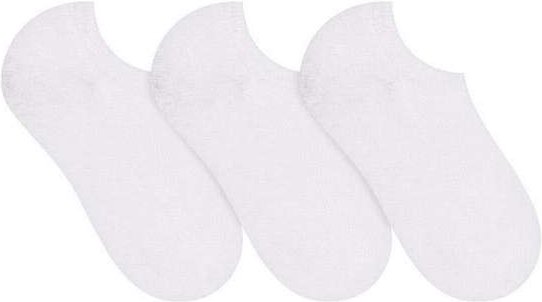 Imagem principal Kit 3 pares de Meias Invisível Selene 4825-001 997-Branco SELENE