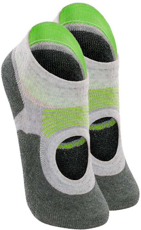 Imagem principal Kit 2 pares de Sapatilhas Antiderrapante Pilates Lupo 3286-002 Cinza Lupo