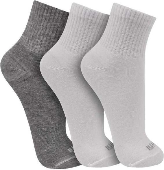 Kit 3 pares de Meias Cano Curto Trifil 8011 0902-Mescla-Branco