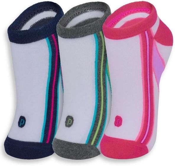 Kit com 3 Meias Esportiva Puket 8565 5540-100-Branco