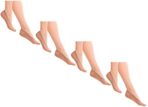 Imagem principal Kit 4 pares de Sapatilhas Fio 40 Loba 5520-001 Pó-De-Arroz