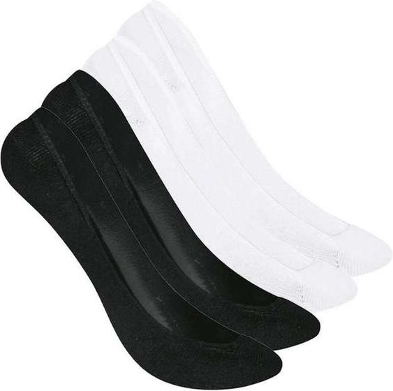 Kit 4 pares de Sapatilhas Selene 7340-003 Preto-Branco