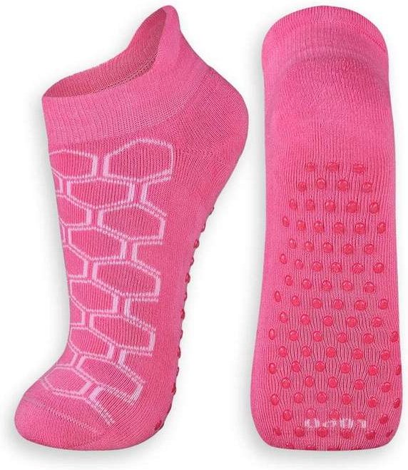 Meia Antiderrapante Cano Curto Lupo 4943-012 5180-Rosa