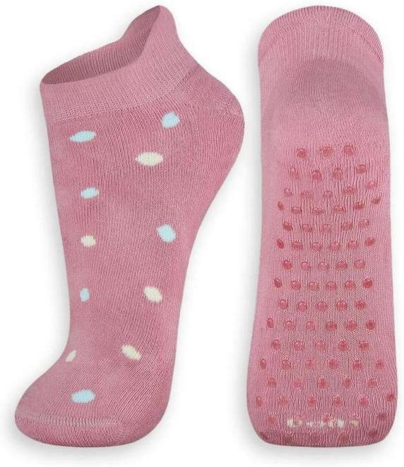 Meia Antiderrapante Cano Curto Lupo 4943-013 5285-Malva