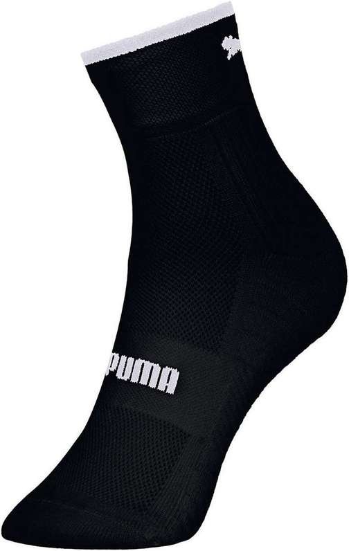 Meia Esportiva Cano Curto Puma 4485-001 553-Preto-Branco