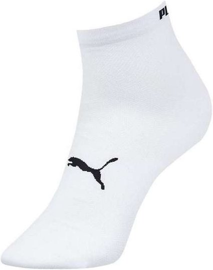 Meia Esportiva Cano Curto Puma 4490-001 504-Branco-Preto