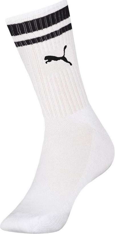 Meia Esportiva Cano Longo Puma 4995-001 504-Branco-Preto