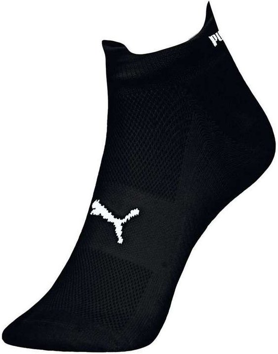 Meia Esportiva Invisível Puma 4430-001 553-Preto-Branco