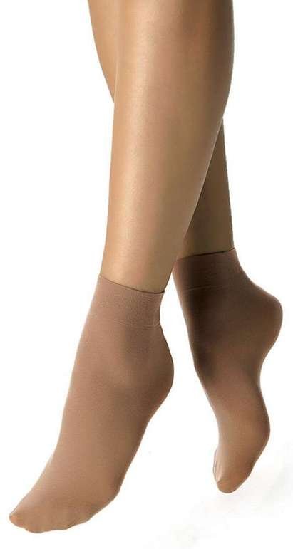 Meia Soquete Fio 40 Opaca Selene 9070-001 791-Pó-De-Arroz