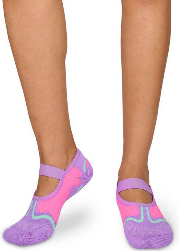 Sapatilha Antiderrapante Pilates Puket 8529 5573-537-Lilás