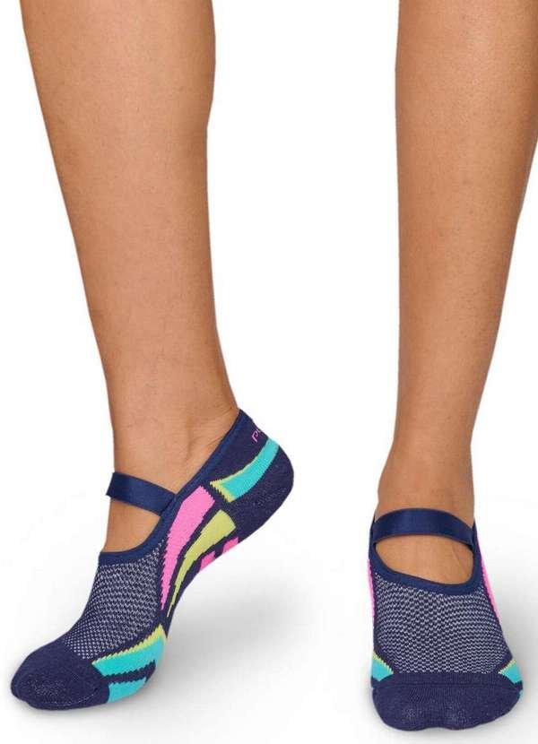 Sapatilha Antiderrapante Pilates Puket 8529 5574-390-Azul-Marinho