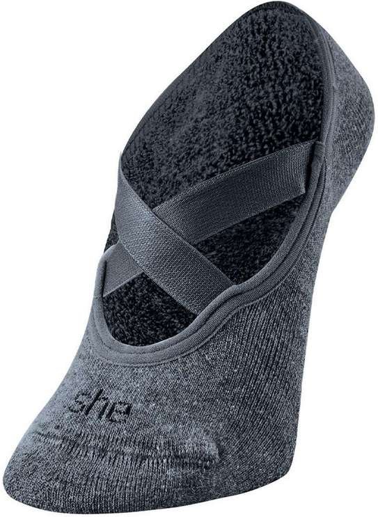 Sapatilha Antiderrapante She 286.13 Cz06-Cinza-Chumbo