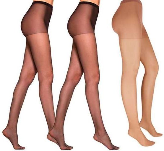 Imagem principal Kit com 3 Meias Calças Fio 15 News Loba 5680-001 Preto-Natural-Peach Lupo Lupo