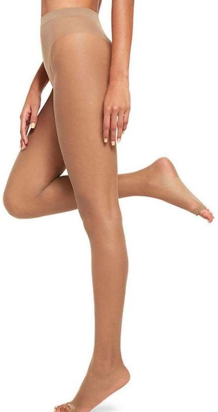 Meia Calça Fio 13 Descalça Dedos Livres Loba 5650-001 654-Po-De-Arroz