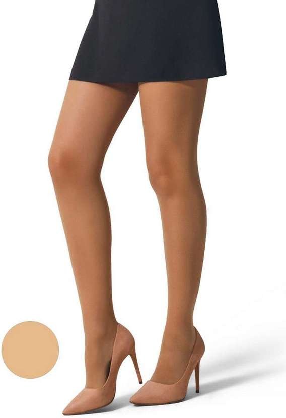 Meia Calça Fio 15 Básica Selene 9765-002 787-Natural-Claro