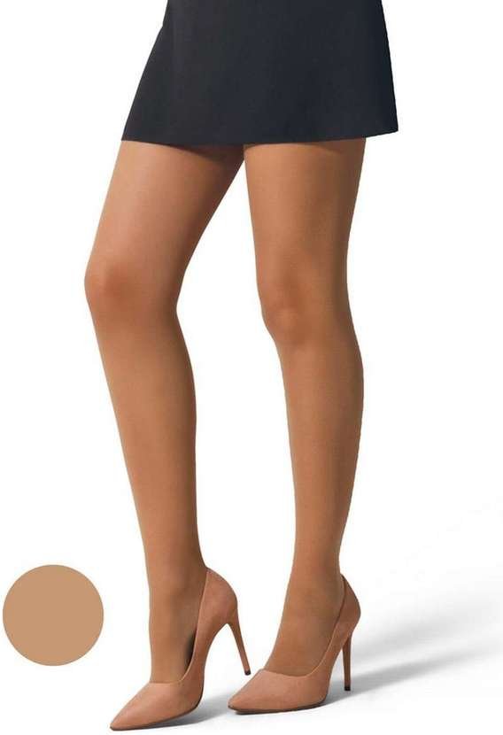 Meia Calça Fio 15 Básica Selene 9765-002 788-Natural