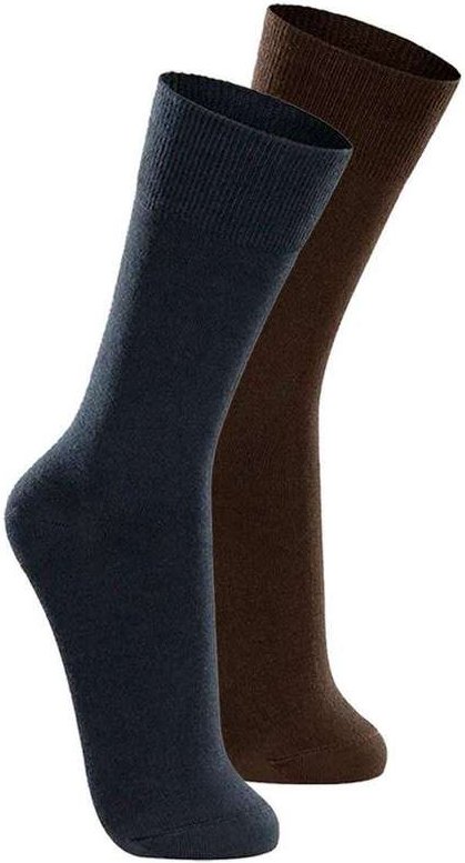 Imagem principal Kit com 2 pares de Meias Casual Lupo 1210-201 Marinho-Café Lupo