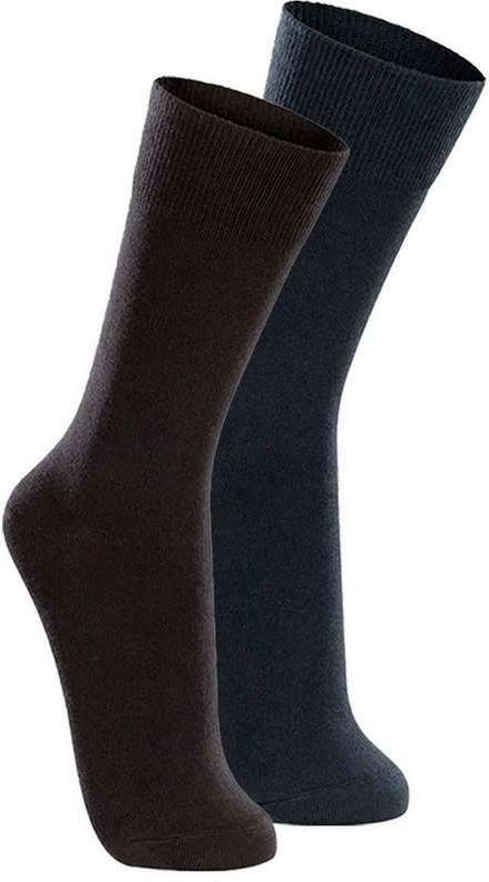 Imagem principal Kit com 2 pares de Meias Casual Lupo 1210-201 Preto-Marinho Lupo